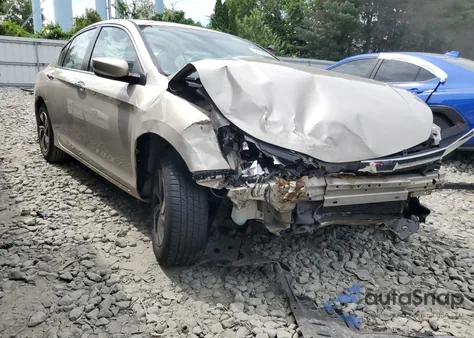 2016 Honda Accord Lx из США, поврежденный, VIN 1HGCR2F30GA181638